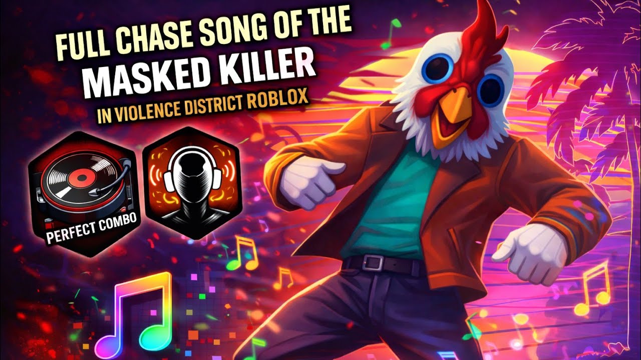 Masked Killer Chase Music 🔥 (FULL SOUNDTRACK) | Violence District Roblox 