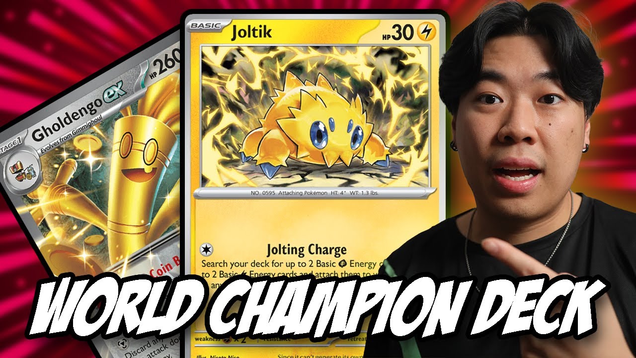 This Deck Won The Pokemon World Championship | Joltik Box With Gholdengo PTCG LIVE Gameplay