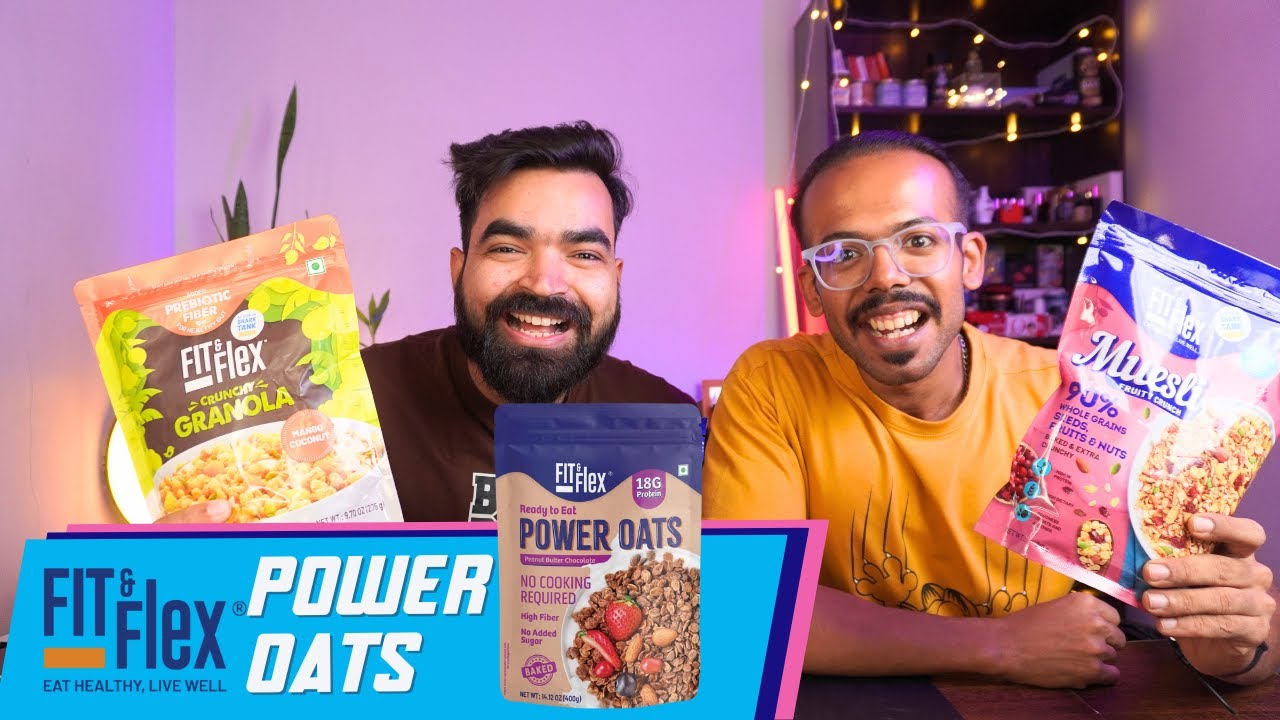 Crunchy Goodness: Trying Out Power Oats by Fit & Flex” 🥄 #FitandFlex
