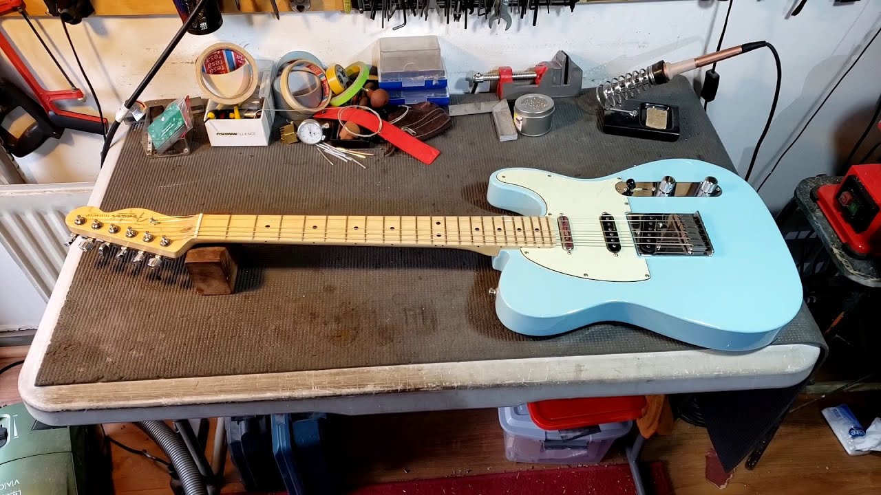 Caso Fender Telecaster Relic - Episodio 1 | Cambio a radio compuesto y cambio de Trastes.