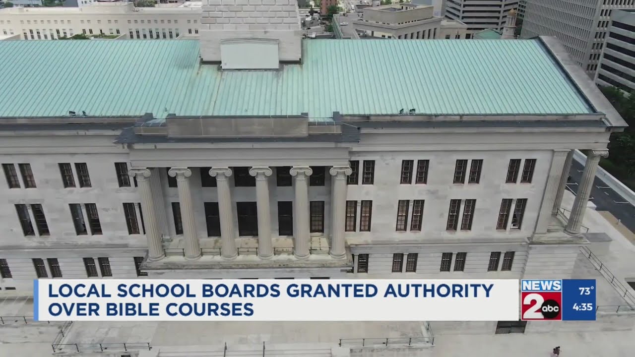 Local school boards granted authority over Bible courses