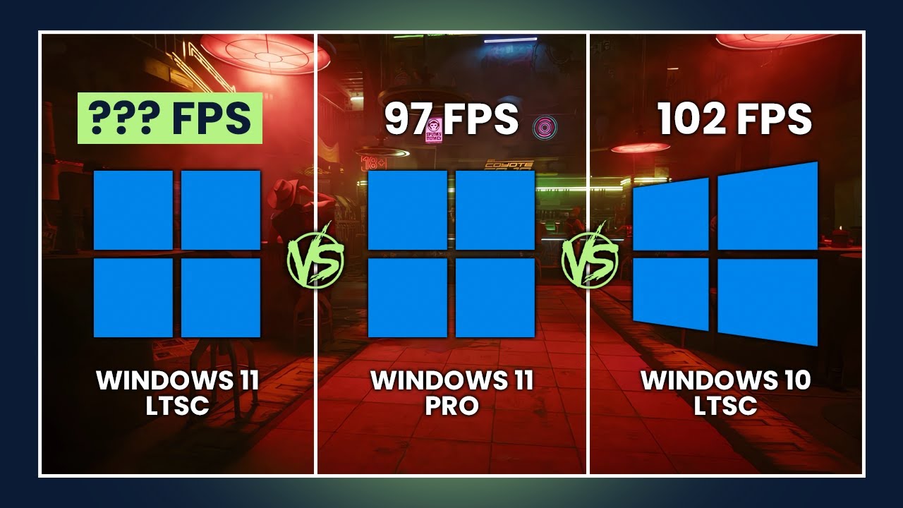 LTSC &mdash; секрет лучшей игровой производительности? Сравнение версий Windows