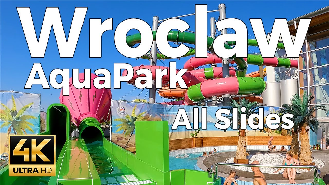 Wroclaw AquaPark, Poland - All Slides