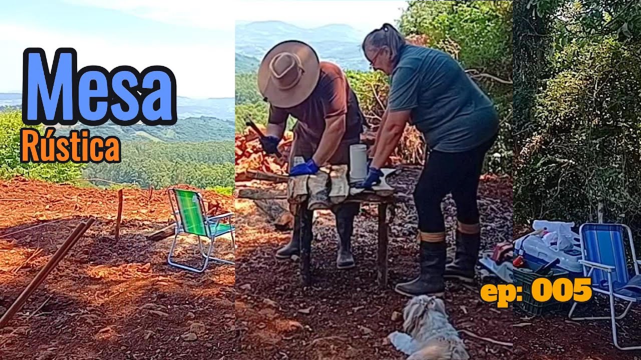 Mesa rústica - ep: 005