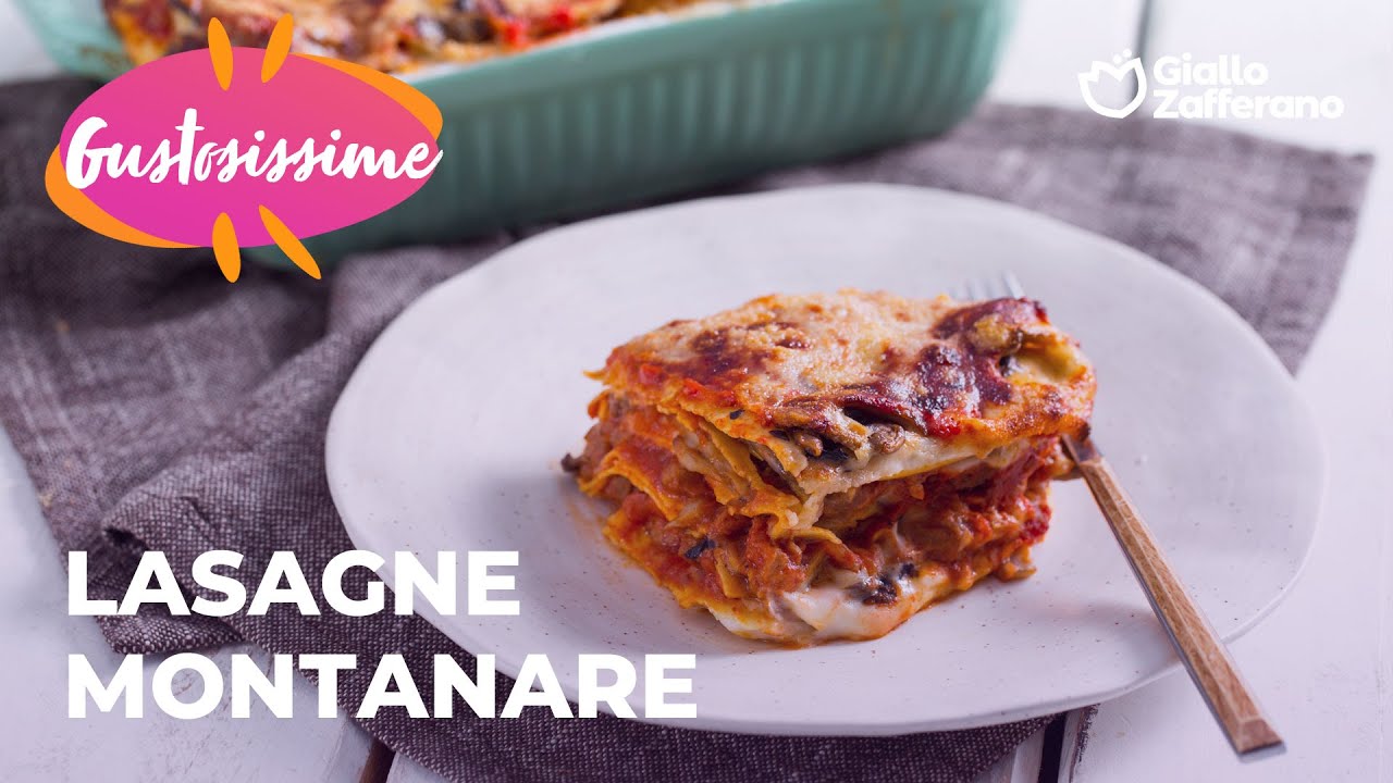 LASAGNE MONTANARE...con FUNGHI e RAGÙ di SALSICCIA🥰🍄