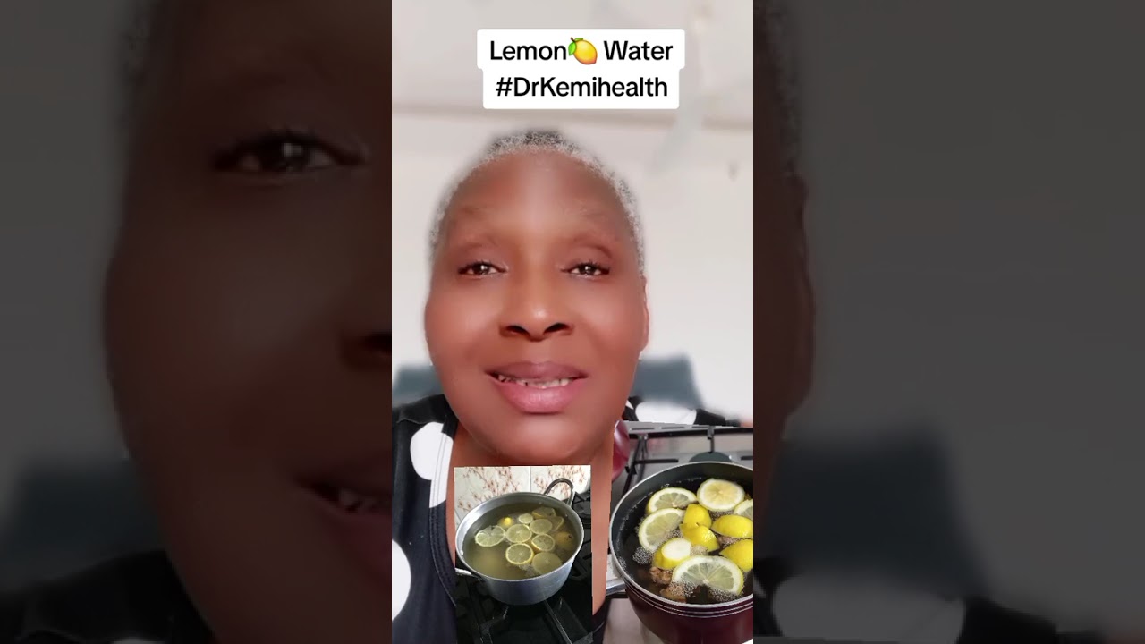 The difference between Lemon juice and Lemon water 🍋🍋🍋#drkemihealth 