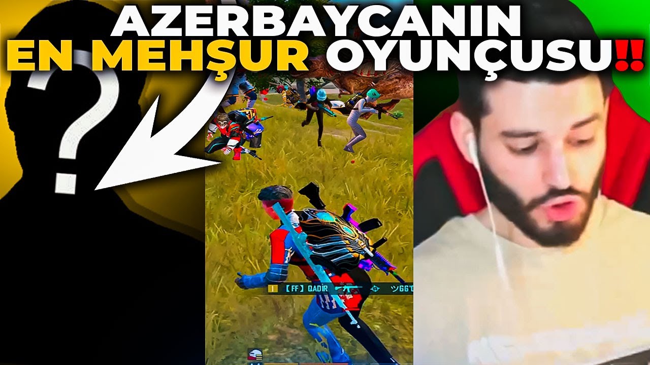 AZERBAYCANLI YOUTUBER İLE EFSANE MAÇ!! 🔥 | PUBG MOBILE