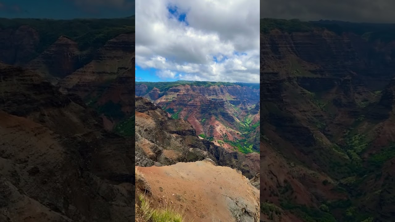 Waimea Canyon Lookout, Hawaii.