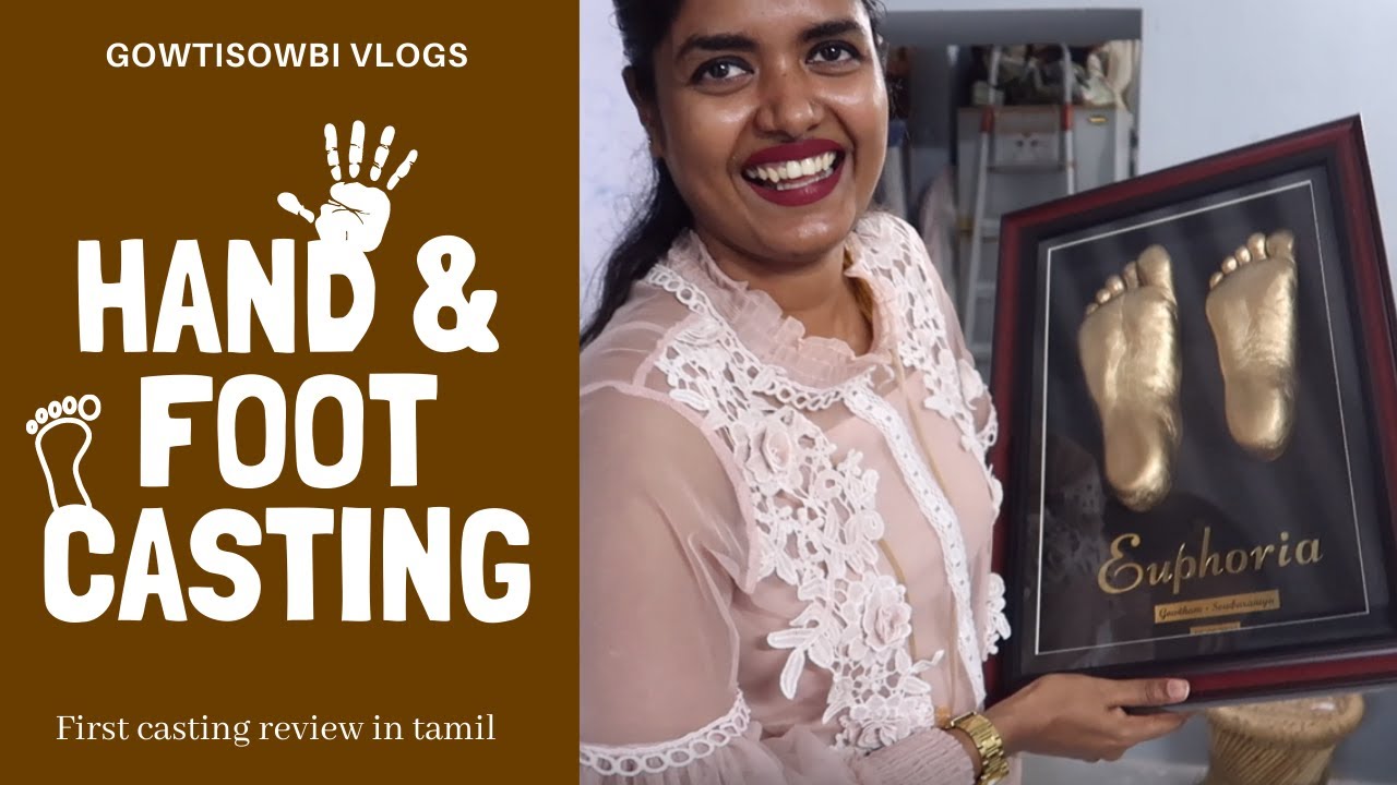 Hand & Foot Casting Vlog| Lifetime gift| First casting review in Tamil