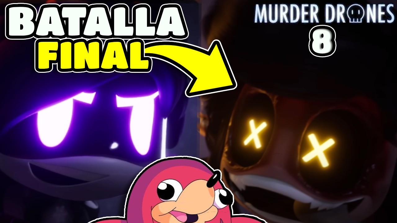 BATALLA FINAL UZI VS TESSA - REACCIONADO A MURDER DRONES EPISODIO 8 FINAL ABSOLUTO - StyvenJFGame
