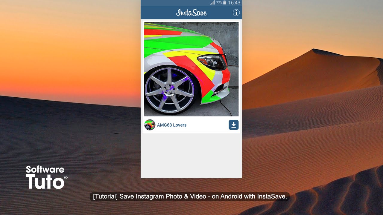 [Tutorial] Save Instagram Photo & Video - on Android with InstaSave.