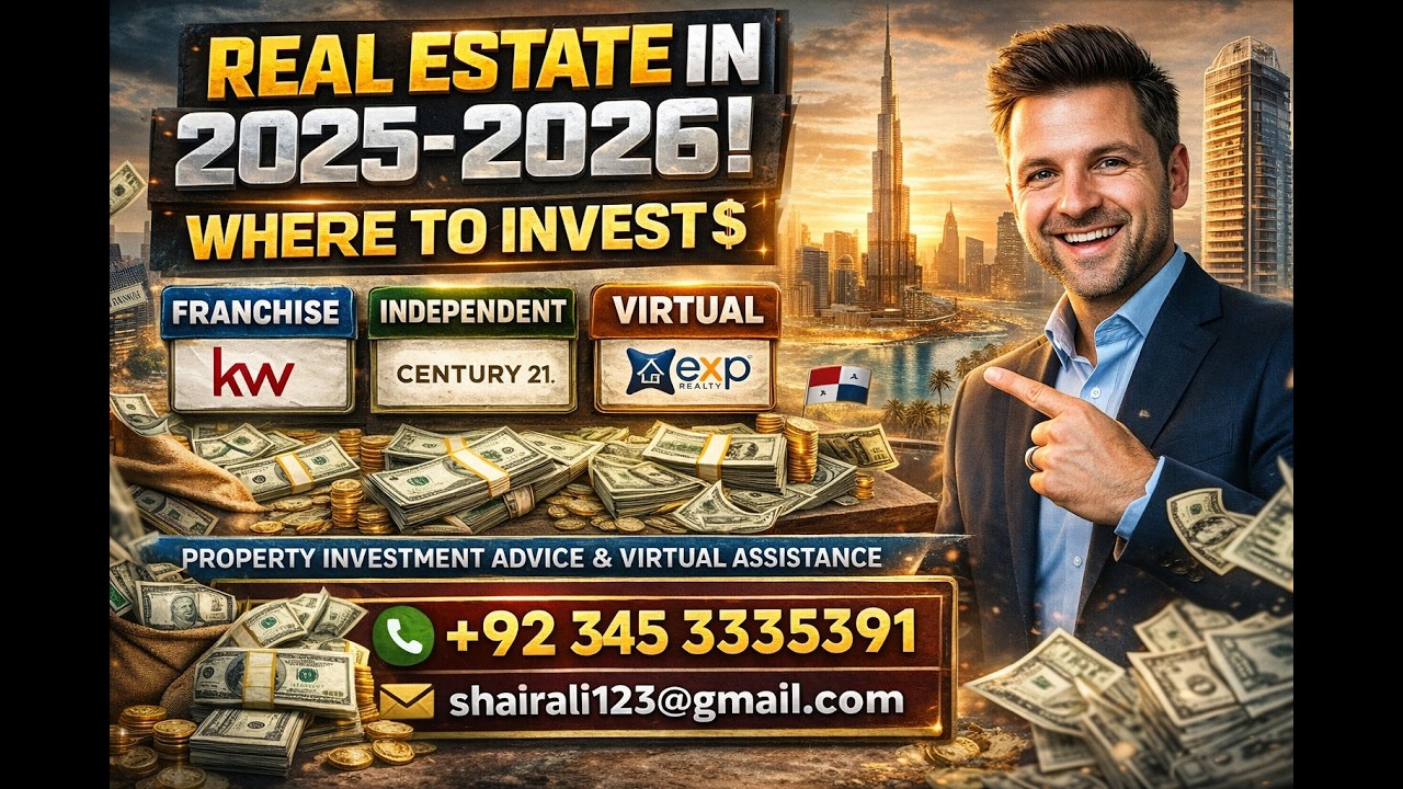 Best Real Estate Brokerage Model 2026 | EXP vs KW vs Century 21 (Global Investment Guide)