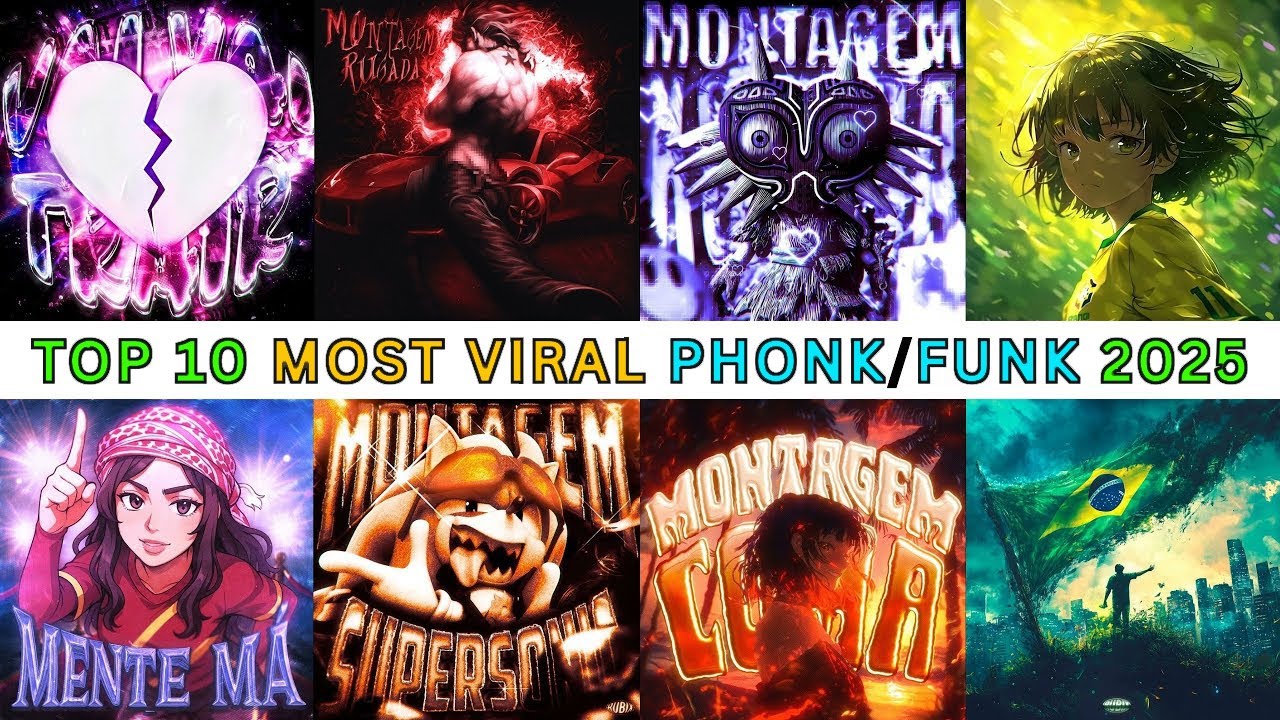 🔥 TOP 10 MOST VIRAL PHONK / FUNK 2025 | PART 1 🎵 Ultimate Phonk Mix