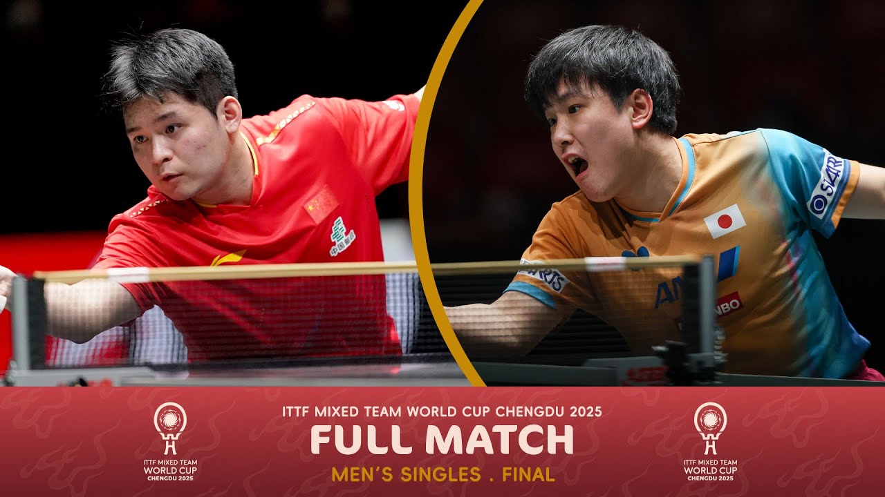 FULL MATCH | Lin Shidong vs Tomokazu Harimoto | Final - ITTF Mixed Team World Cup 2025