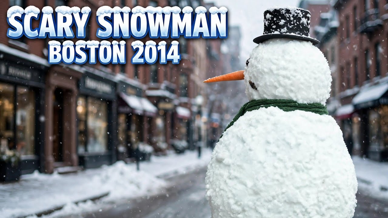 Scary Snowman Hidden Camera Practical Joke - Boston (2014) Episode 5