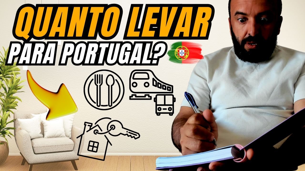 Quantos Euros preciso para os primeiros 3 meses em Portugal