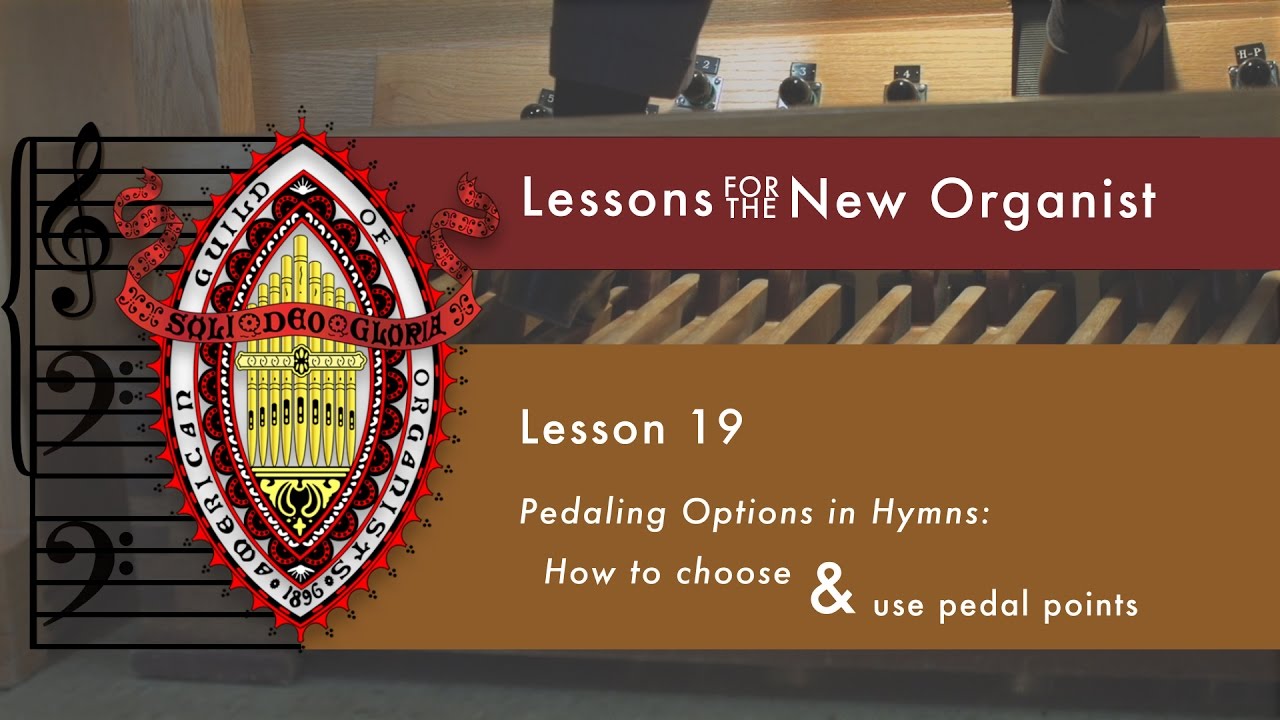 Lesson 19 Choosing and Using a Pedal Point