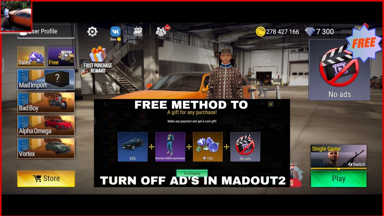 I Found a Way to Remove Ads in Madout2 Online#madout2