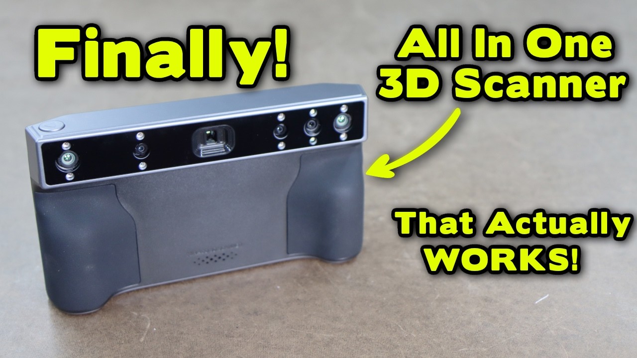 3D Scan Like A Pro Without A Computer! - All In One Revopoint Miraco Review