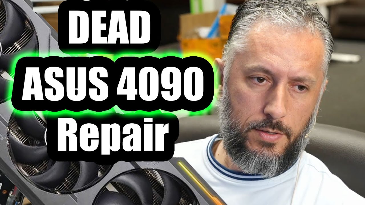DEAD Asus TUF 4090 GPU No Power Repair