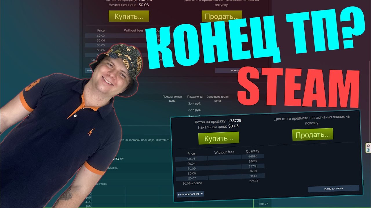 СМЕРТЬ ТОРГОВОЙ ПЛОЩАДКИ STEAM 05.12.25