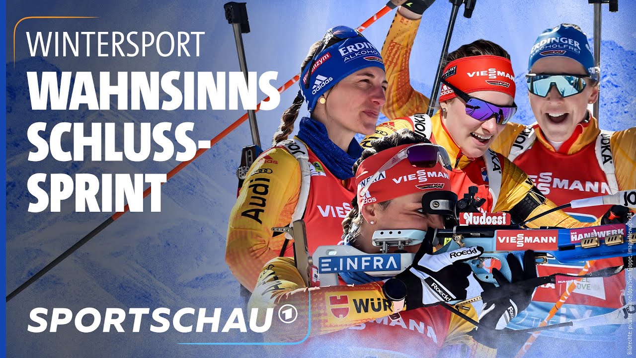 Biathlon-WM: Furiose Aufholjagd beschert den deutschen Frauen eine Medaille | Sportschau