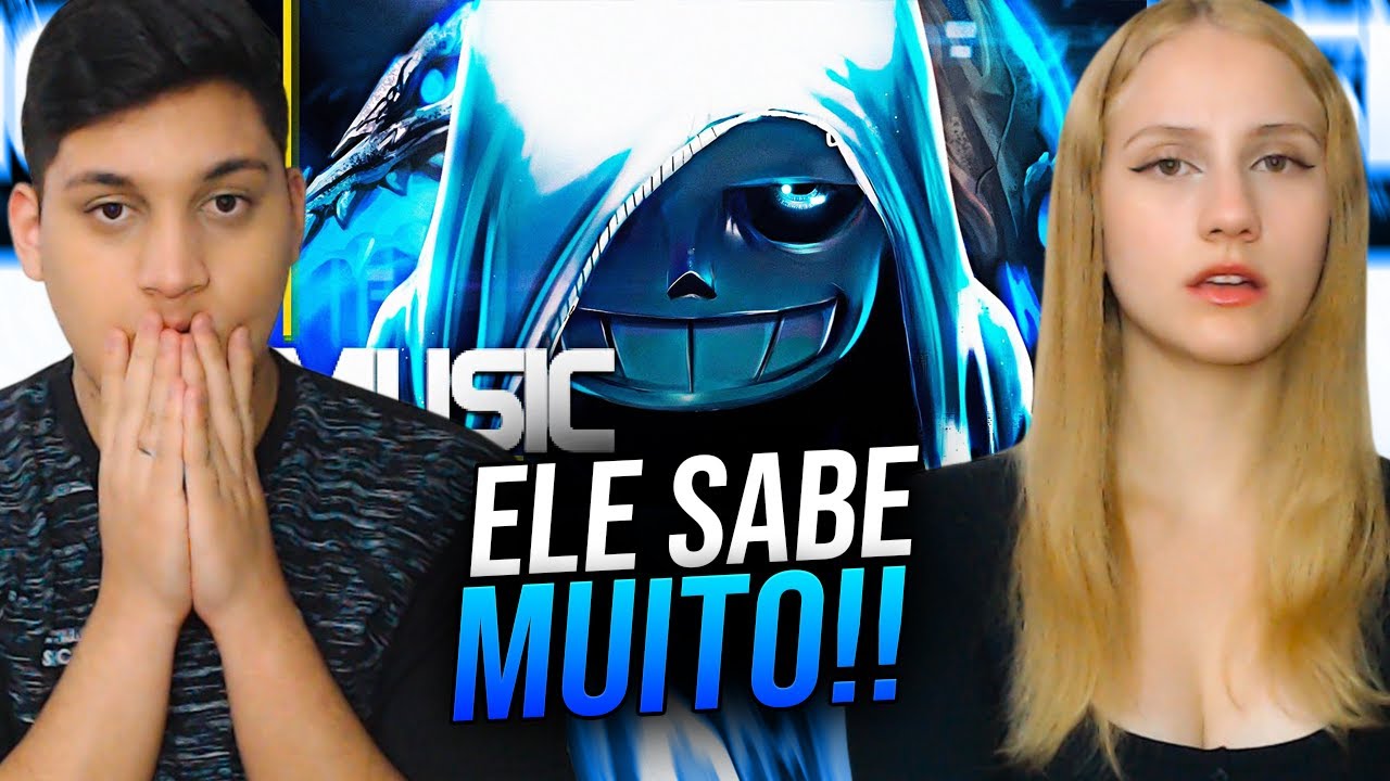 REACT EM CASAL - Julgamento | Sans (Undertale) | ORION MC