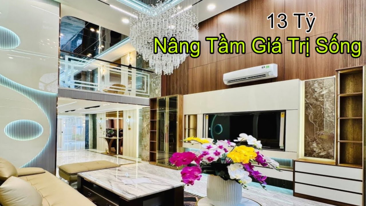 NHÀ ĐẸP PHAN HUY ÍCH P.TÂN SƠN TPHCM. CÁCH GAT3 SÂN BAY TSN 8km .KHU DÂN TRÍ 4mx16m THANG MÁY 