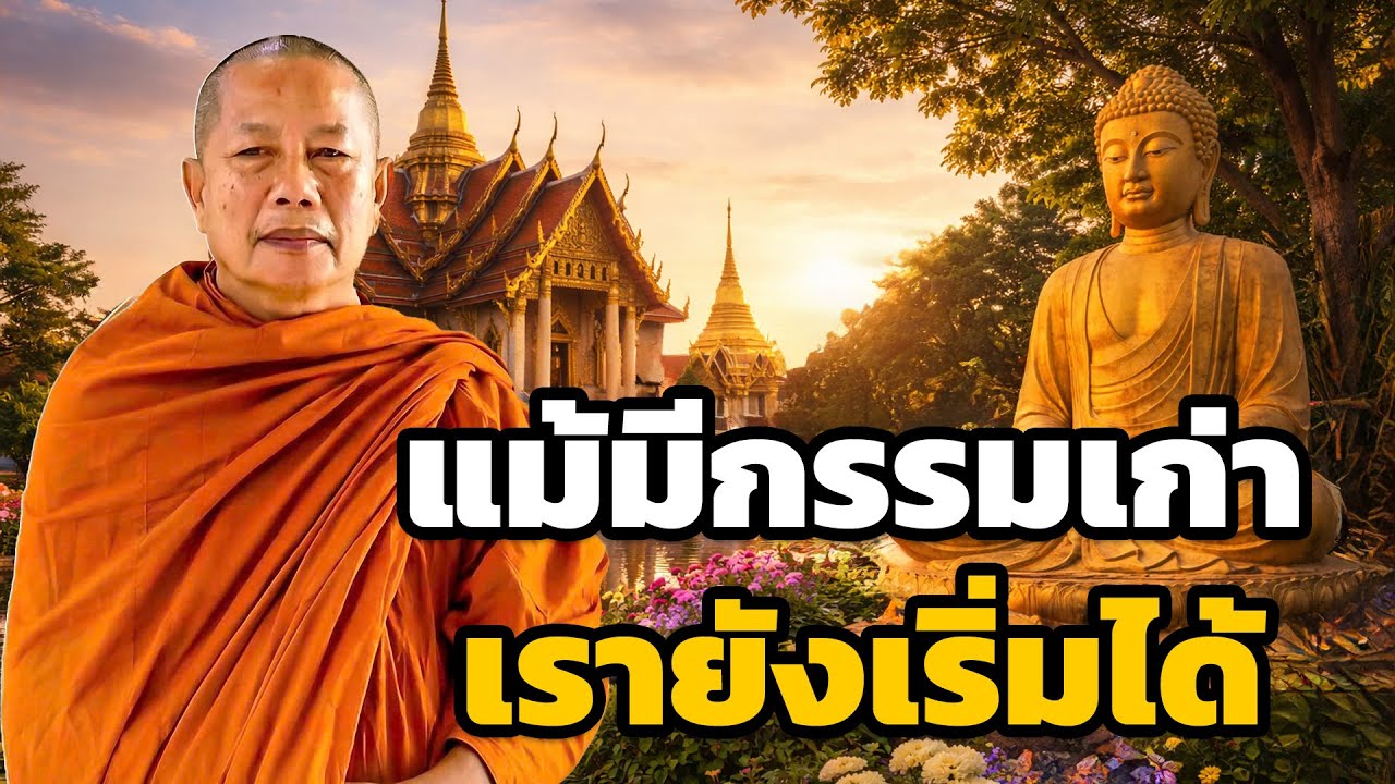 เลิกโทษโชคชะตา แก้กรรมที่ตัวเรา ธรรมะคลายทุกข์ พระมหาบุญช่วย ปัญญาวชิโร