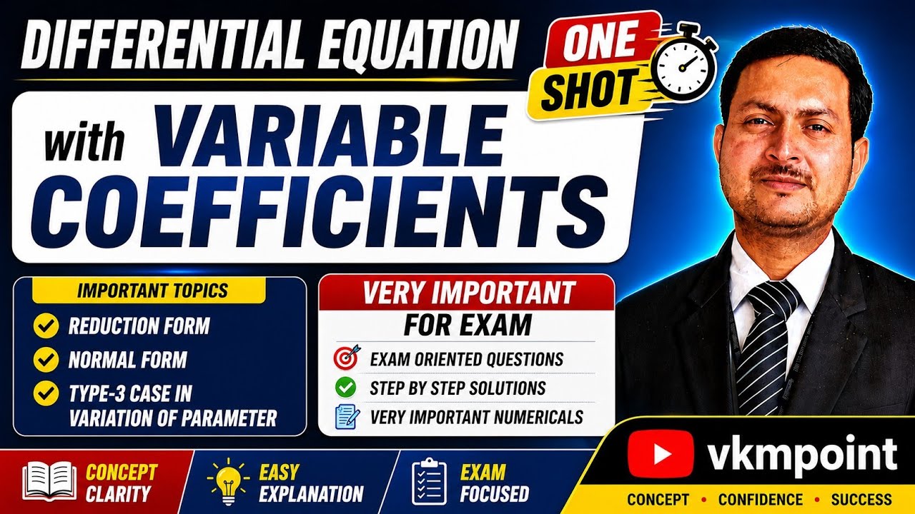 Reduction Form | Normal Form | Type-3 Case in Variation of Parameter Differential Equation Variable