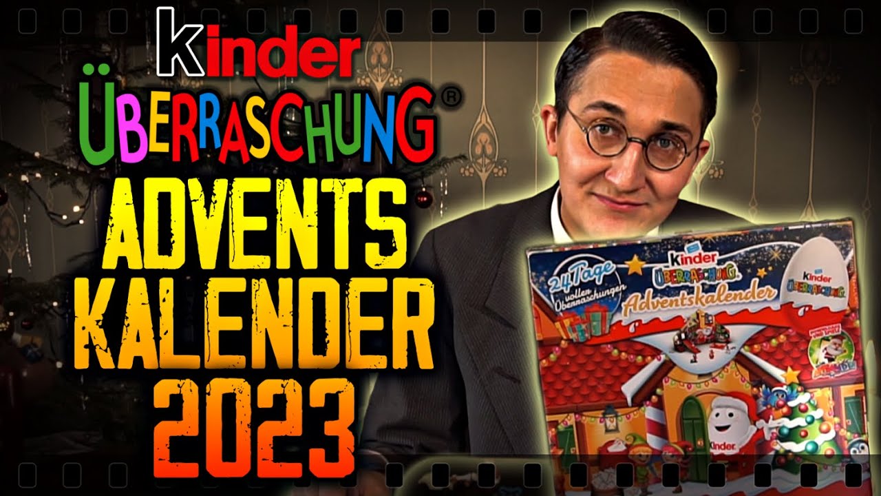 Ü-Ei Adventskalender 2023 - Was ist drin? / Kinder Überraschung