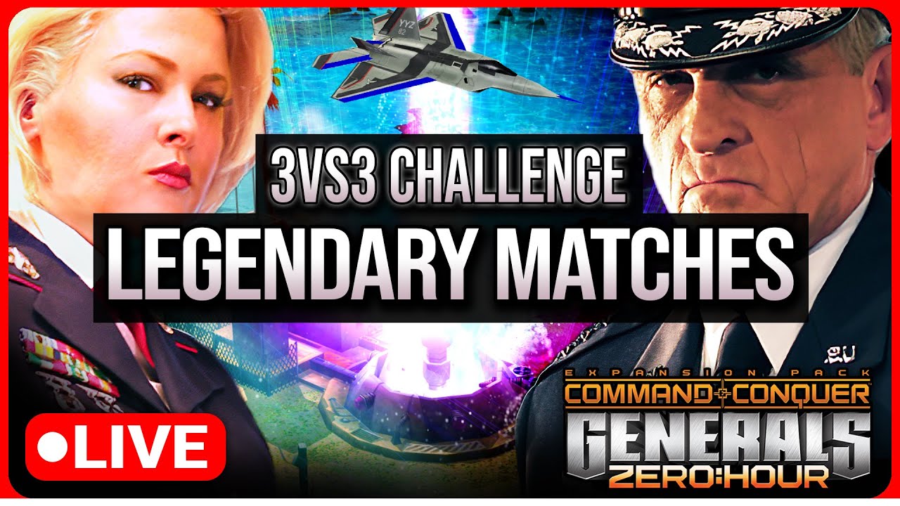 $180 3v3 Challenge: ExCaL Fargo TumStep vs SiZe Marakar LiftTruck | C&C Generals Zero Hour