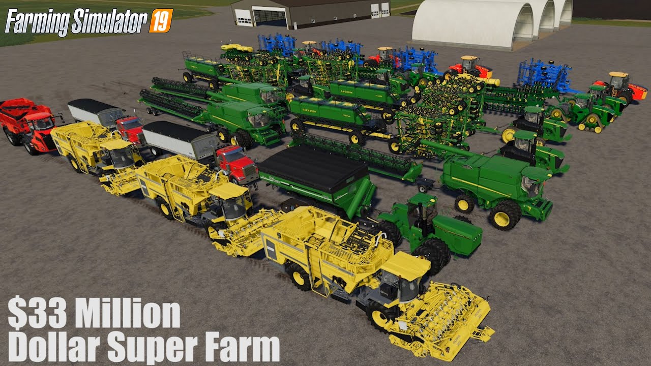 Building a Massive $33 Million Super Farm | #1 | Pacific NorthWest | FS19 | Farming Simulator 19