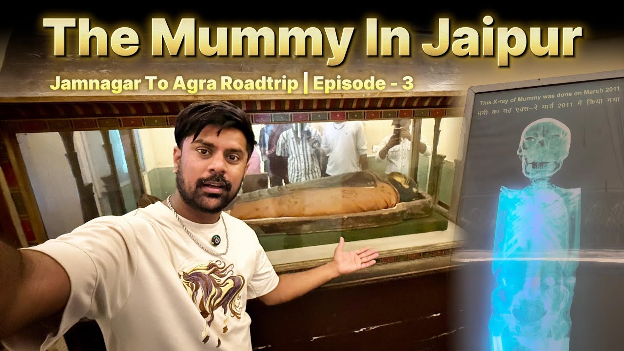 The royal museum of Jaipur( secret footage)💀 Jamngar to Agra Road trip EP:3
