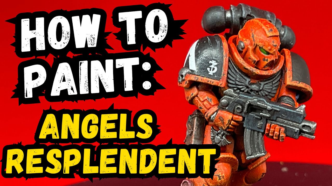How to paint Space Marines: Angels Resplendent!