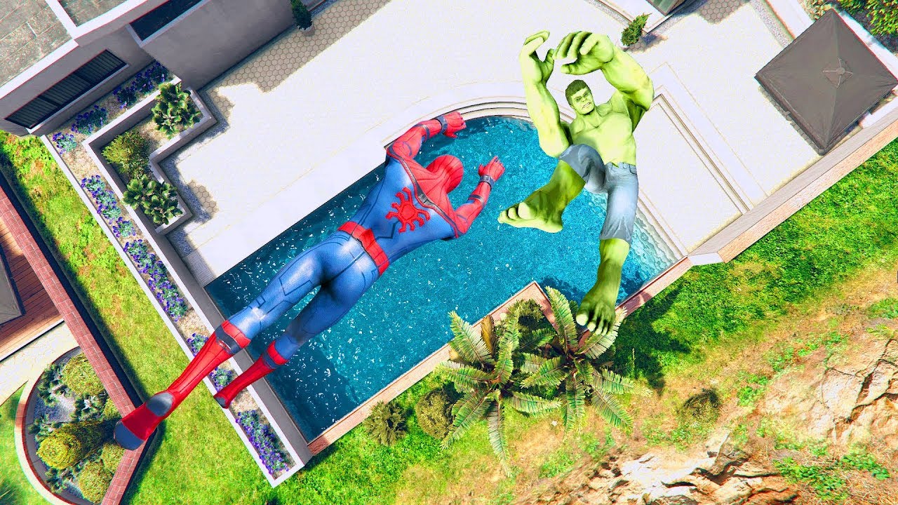 GTA 5 SPIDERMAN/Ragdolls Falls compilation #12 (GTA 5 Fails Funny Moments/Ragdolls)