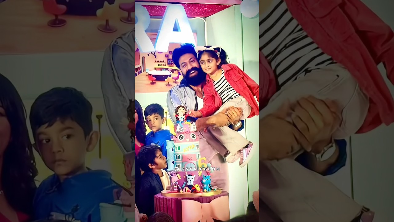 Yesterday #Yash His Family & #Toxic Team & #KVN Team Celebrate #Ayra Yash Birthday Grand 💥 #Radhika