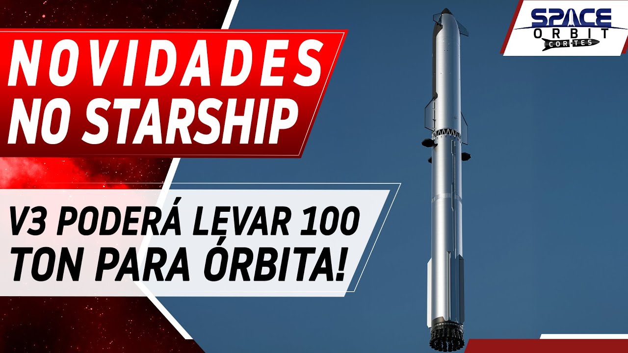 ELON MUSK FALA SOBRE STARSHIP V3 E STARLINK NO CELULAR!