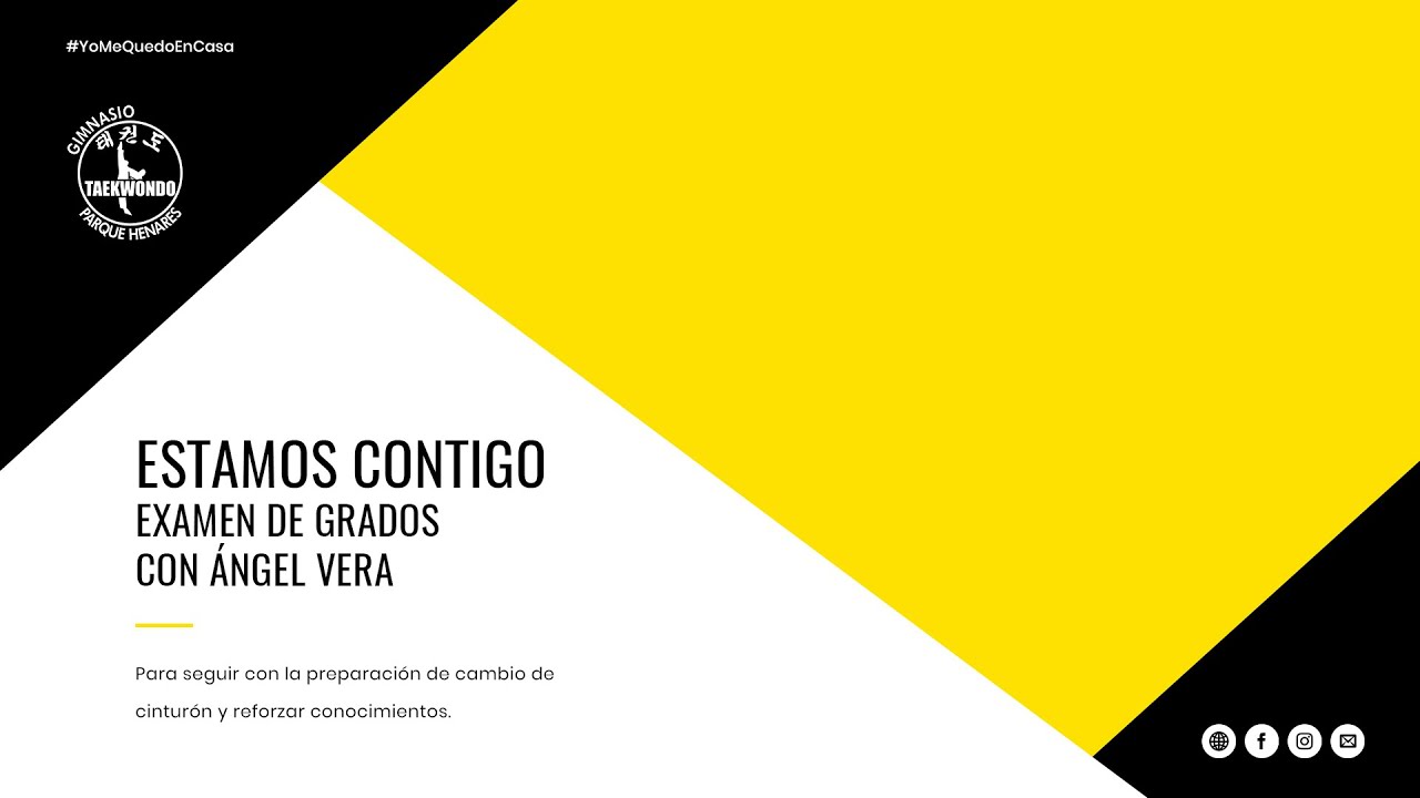 Examen cinturón Amarillo Taekwondo (2020)
