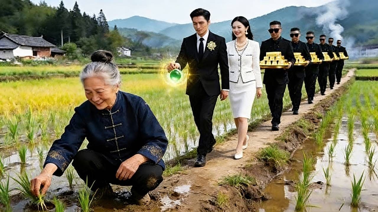 善良奶奶被兒子媳婦趕出家門，在路邊撿個棄嬰，竟是首富失散多年的親兒子，8年後首富攜千億資產跪地報答，不孝子跪求原諒！