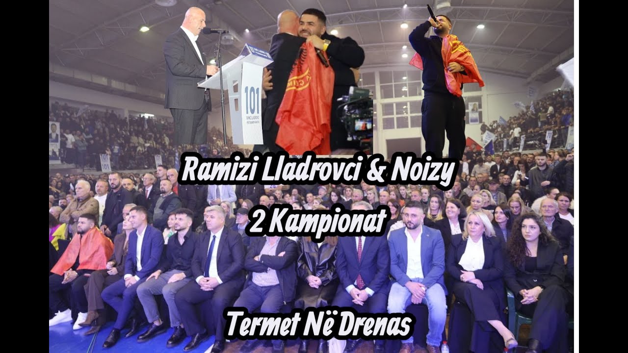 🏆 Drenasi në zjarr nga Dy Kampionët – Ramizi Lladrovci dhe Noizy!