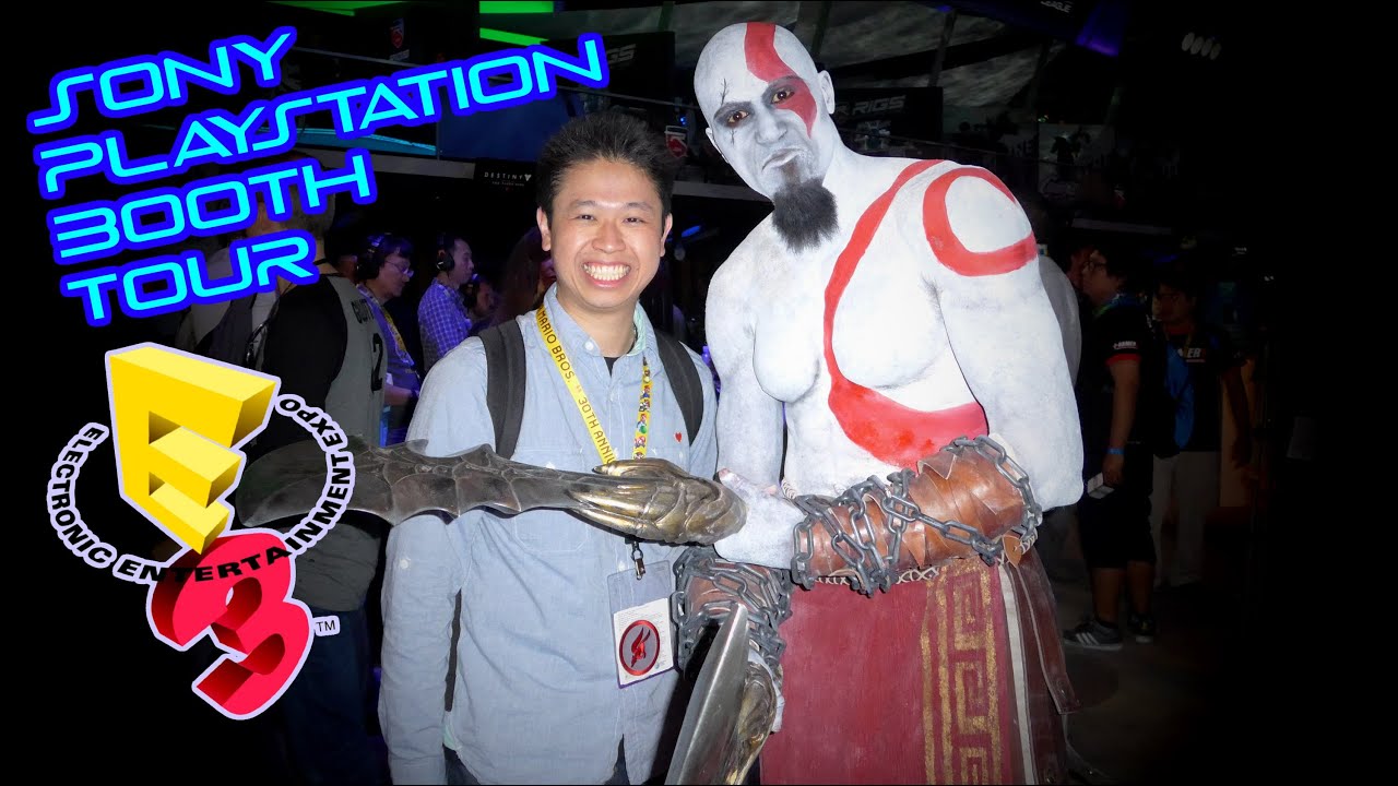 E3 2015: Sony PlayStation Booth Tour - NintendoCade