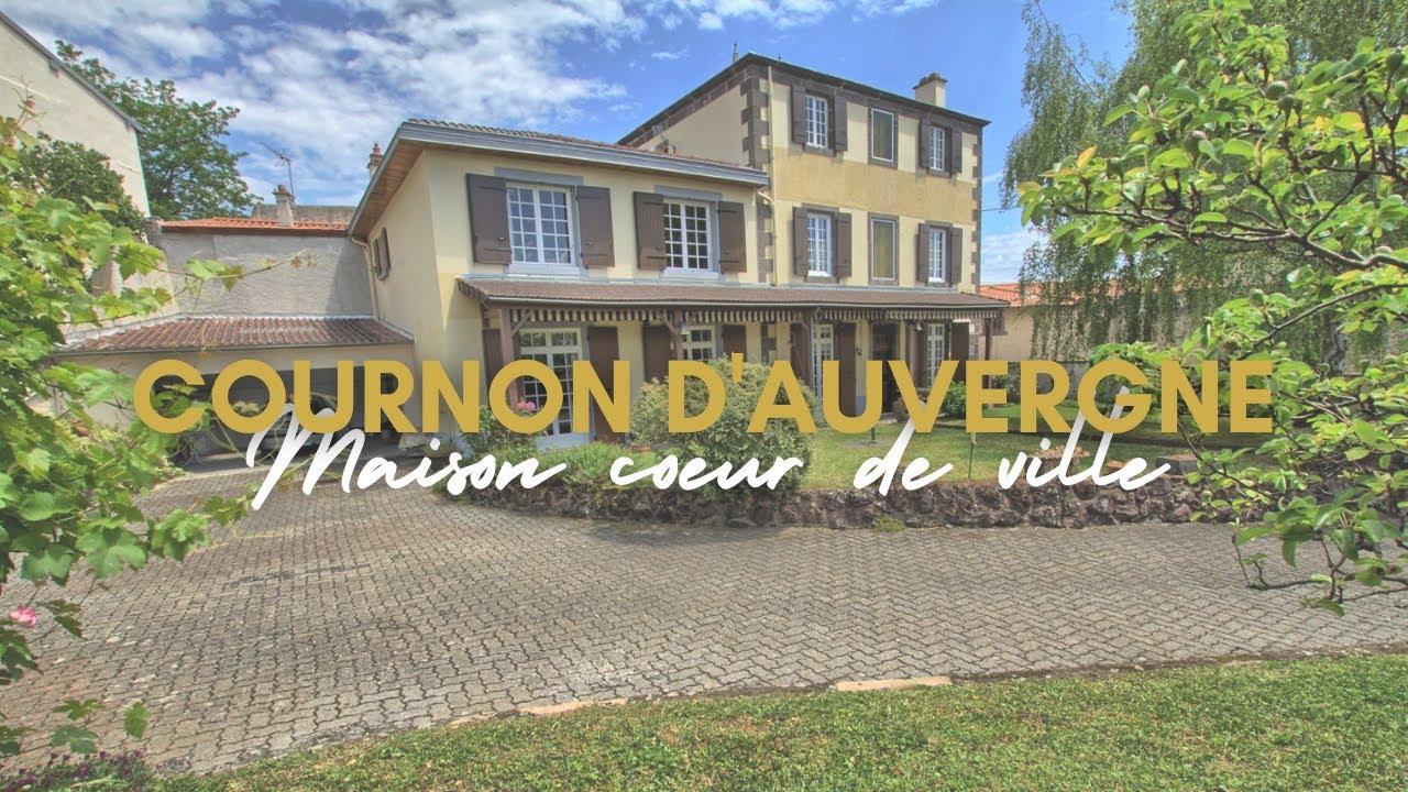 Une magnifique MAISON en plein coeur de COURNON D'AUVERGNE ! 😍 - Présentation de biens