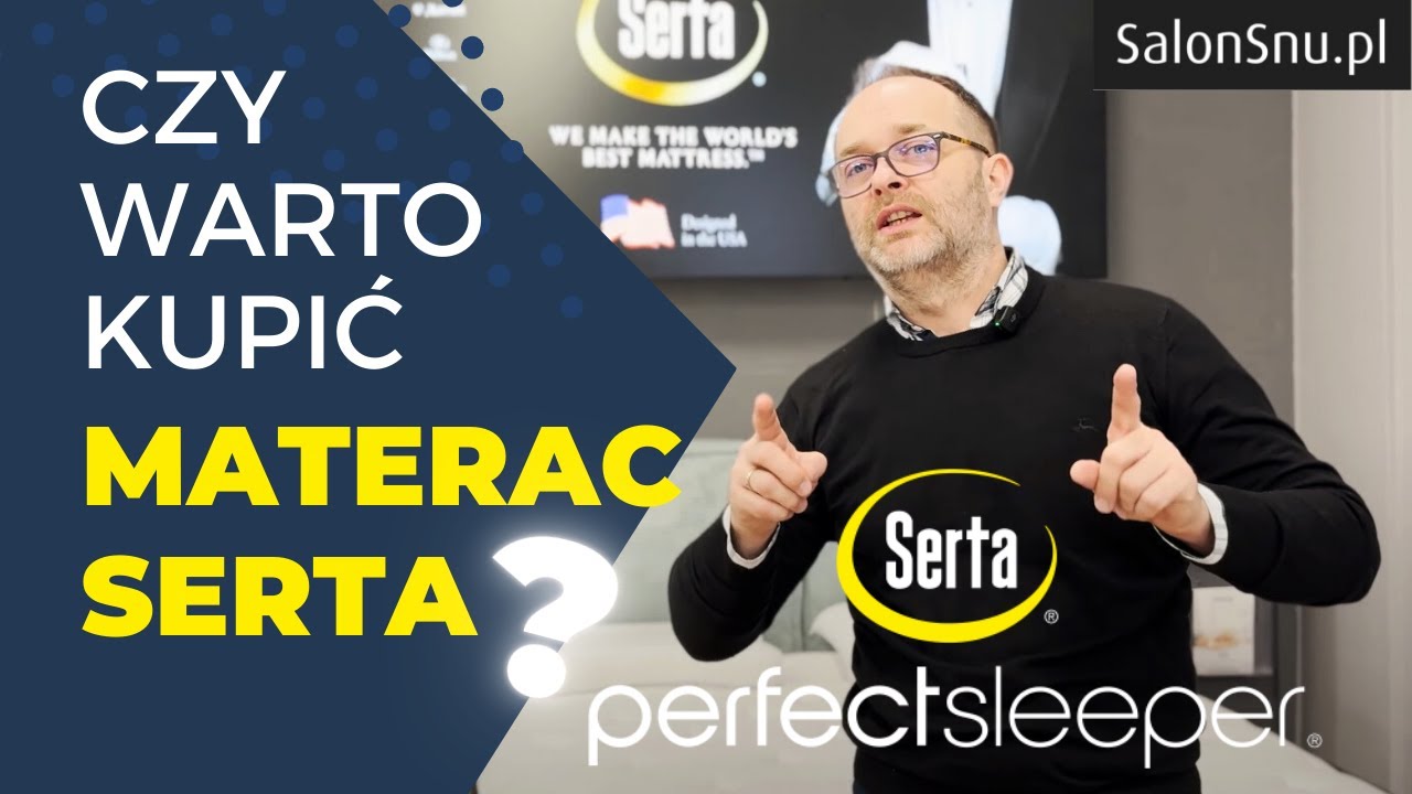 Czy warto kupić MATERAC SERTA? | Komfort Snu
