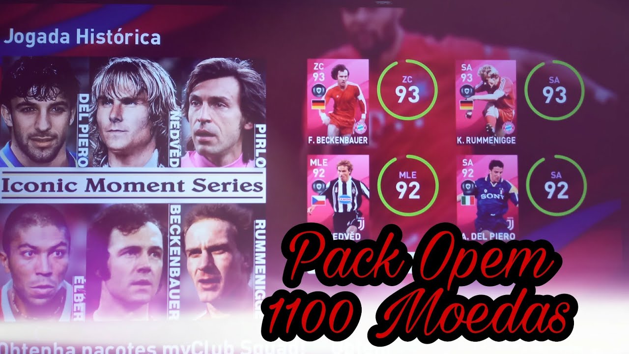 eFootball PES Pack Opem Juventus Bayern de M&uuml;nchen 1100 Moedas 💰💰💰