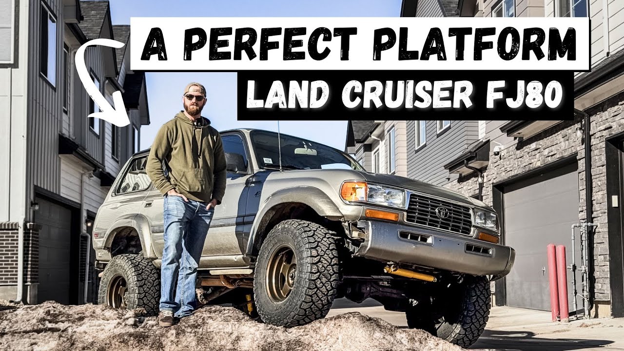 Rare 40th Anniversary Land Cruiser FJ80 ready to be built for off-roading!