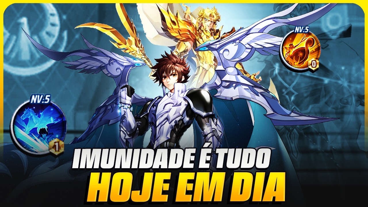 APOLO+TENMA: DANO VERDADEIRO, QUEIMADURA E MUITA RAIVA | Saint Seiya Awakening