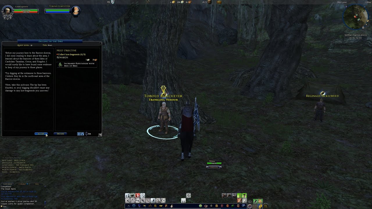 Digging in the Dirt | LOTRO