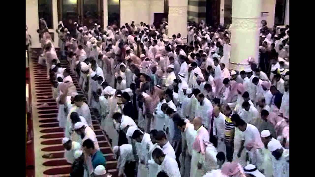 صلاة العشاء والتراويح بجامع عائشة الراجحي بمكة للشيخ محمد المحيسني الليلة الرابعة 1436هـ