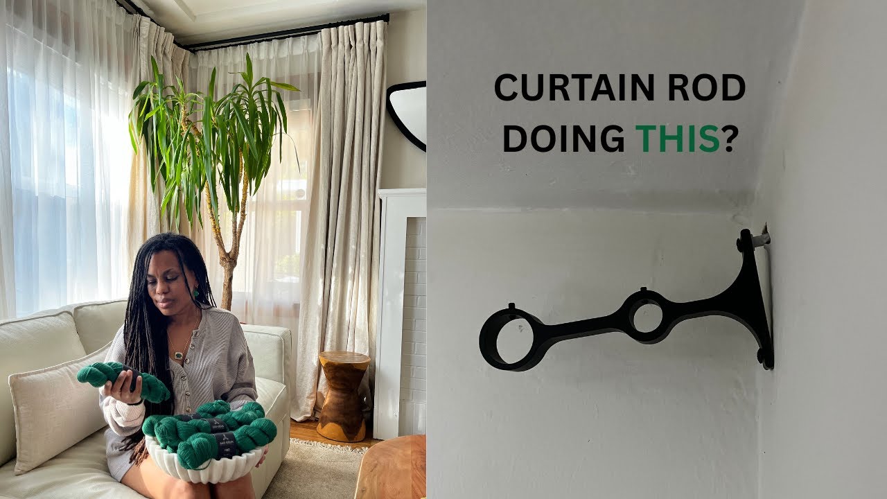 Why Your Curtain Rod is Falling and How to Fix It for Good